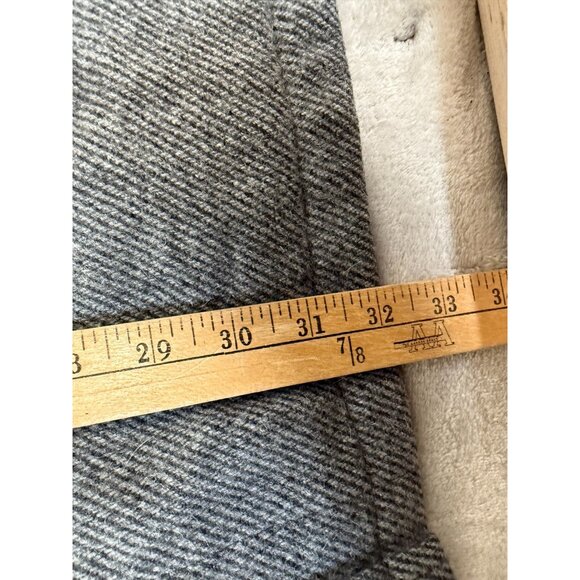 Woolrich Herringbone Wool Shacket Jacket Shirt Mens Size L Size Vintage - Picture 6 of 10